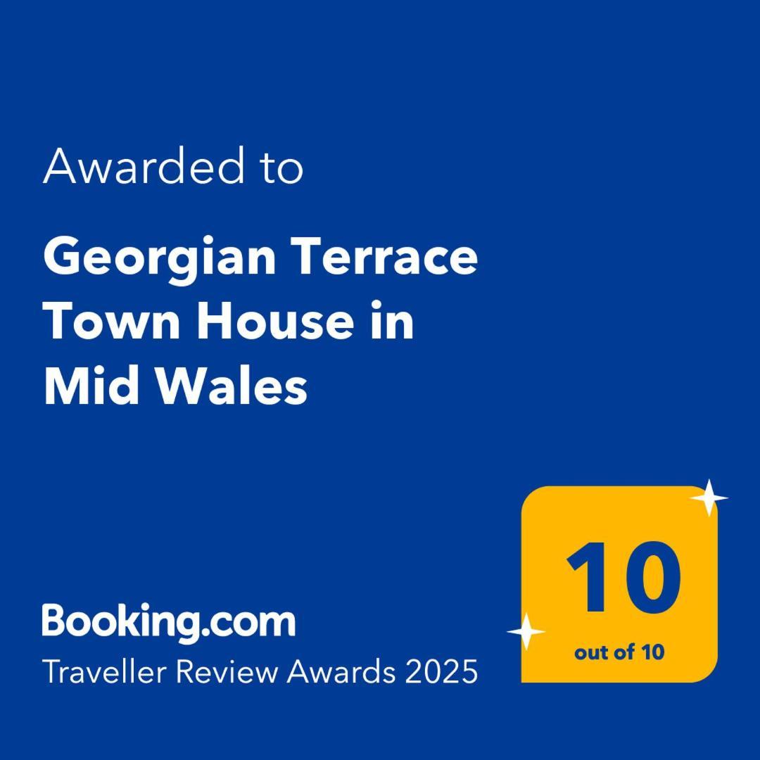 Georgian Terrace Town House In Mid Wales Villa Newtown  Eksteriør bilde